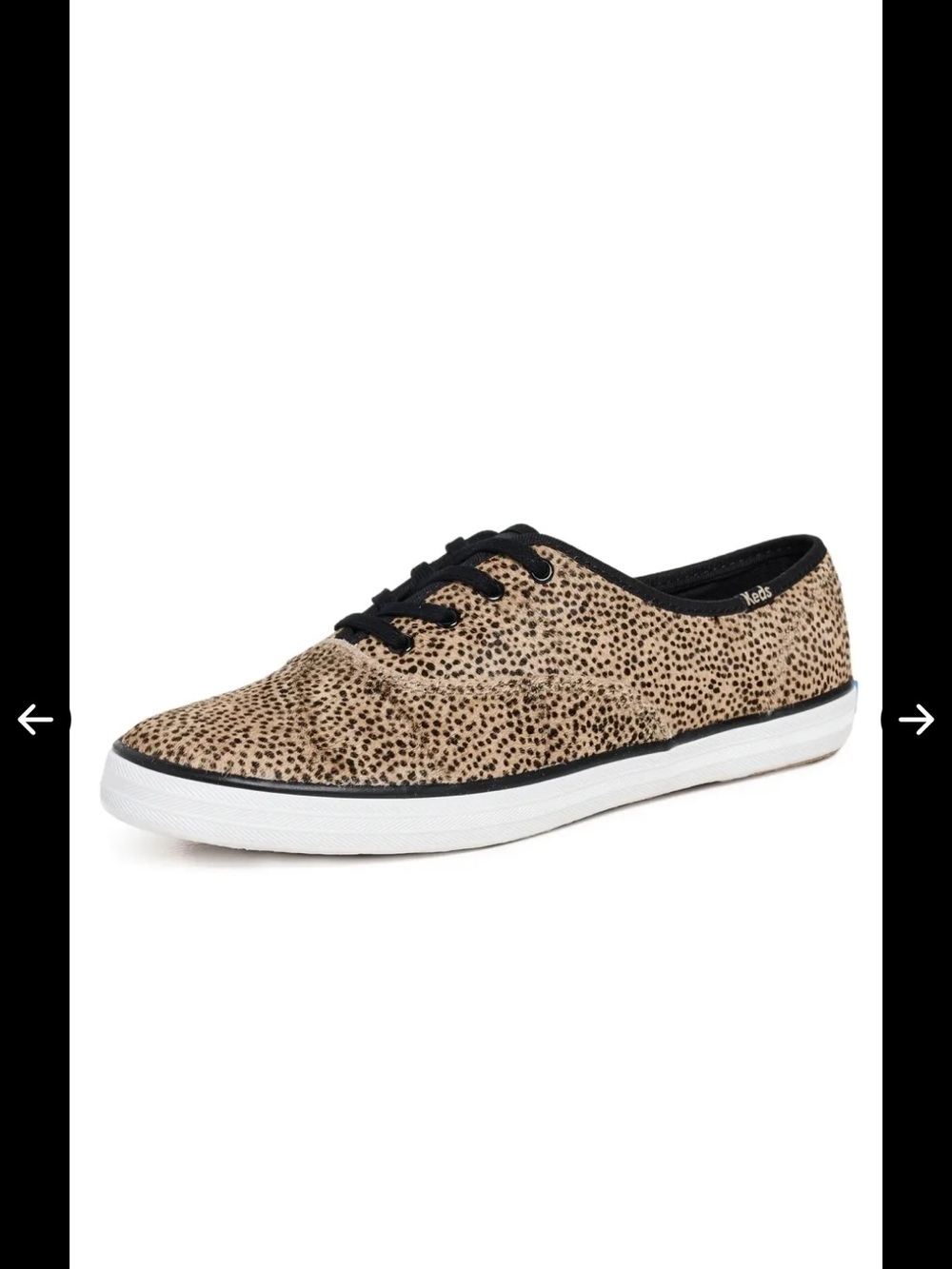 NEW KEDS® 
Champion Calf Hair Sneakers size 7